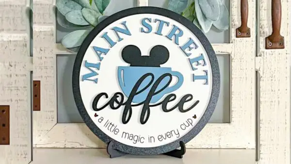 Main Street Coffee Sign 