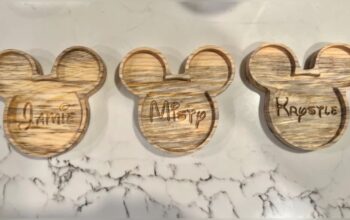 Personalized Mickey Mouse Tray