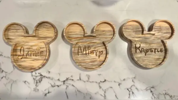 Personalized Mickey Mouse Tray