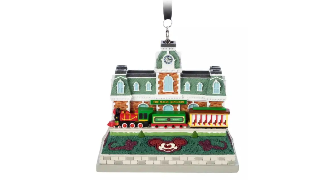 All Aboard for the Holidays with the New Main Street U.S.A. Station Sketchbook Ornament!