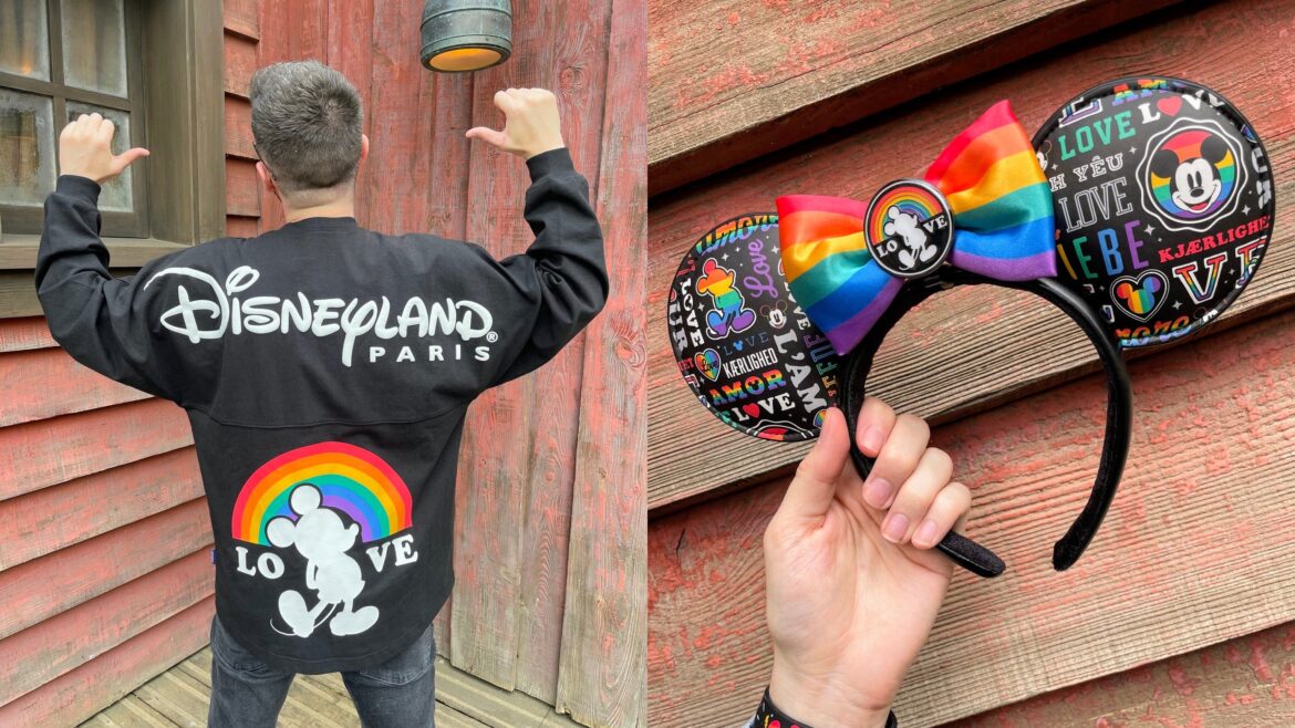Wear Your Love Loud and Proud with the New Disneyland Paris Pride Collection!