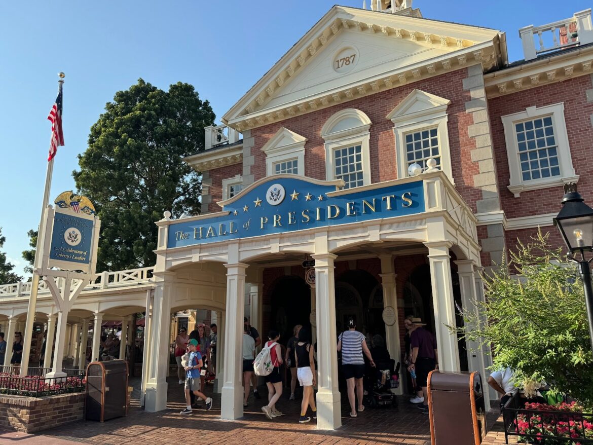 Magic Kingdom’s Hall of Presidents Closing Briefly in Mid June