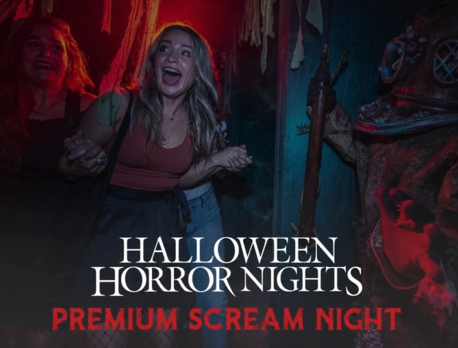 Universal Orlando to Host First-Ever Halloween Horror Nights Premium Scream Night on August 29th