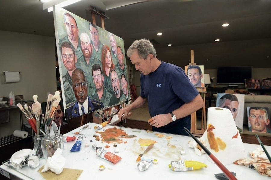 Exhibit of Veteran Portraits by President George W. Bush Coming to EPCOT