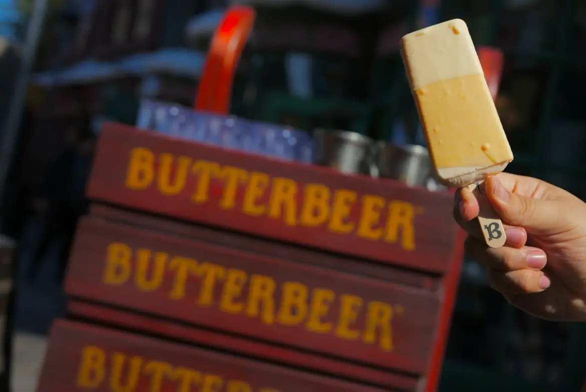 New Butterbeer Ice lolly Arrives at Universal Orlando for a Limited Time