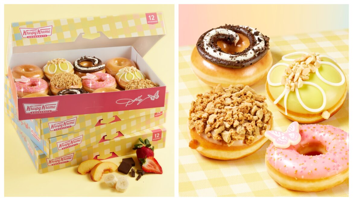 Krispy Kreme Releases Southern Sweets Doughnut Collection with Dolly Parton