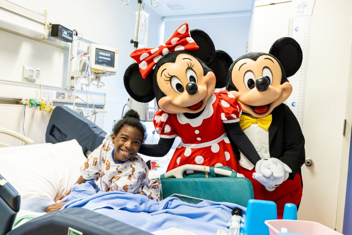 Mickey and Minnie Deliver Joy at Children’s Hospital of Orange County