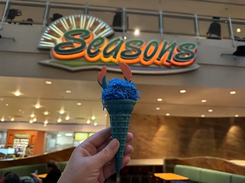 Sweet Mischief! Adorable Stitch Cake Cone Arrives for a Limited Time at Epcot