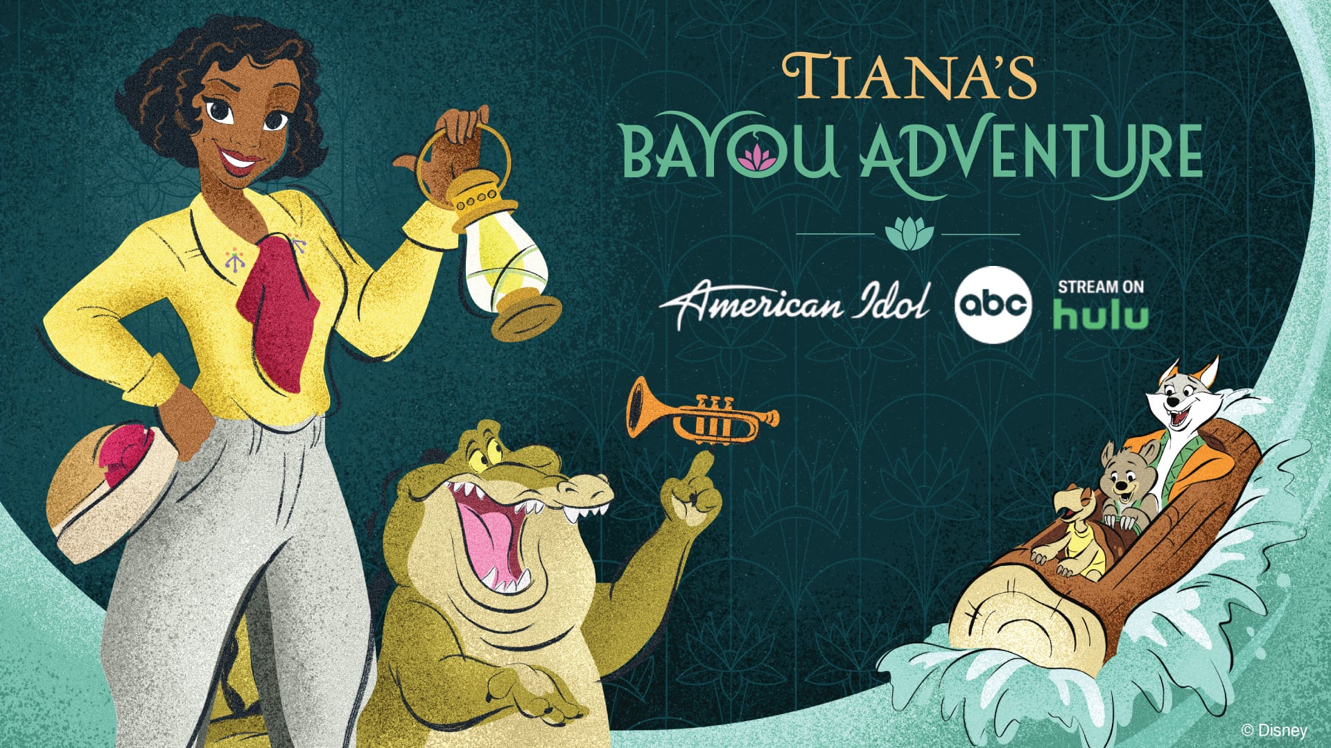 Disney Night on American Idol with a Special Tiana's Bayou Adventure