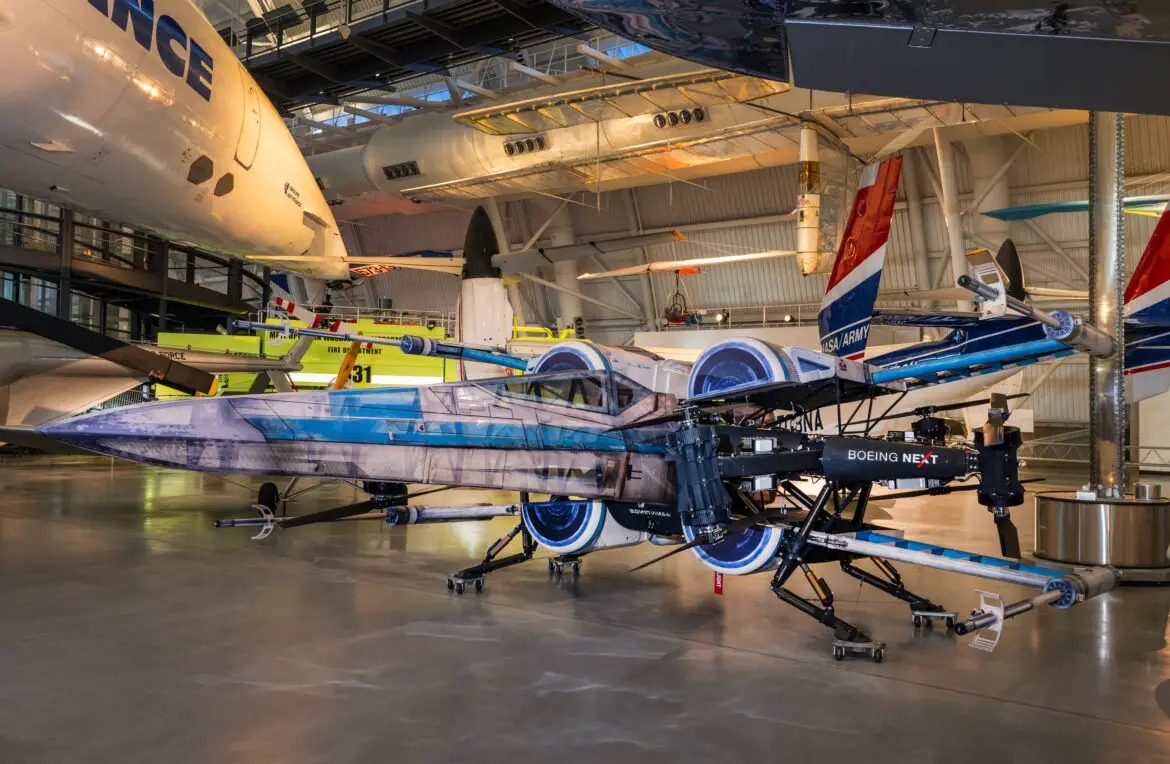 Disney’s X-Wing from Star Wars Galaxy’s Edge now on display at National Air and Space Museum