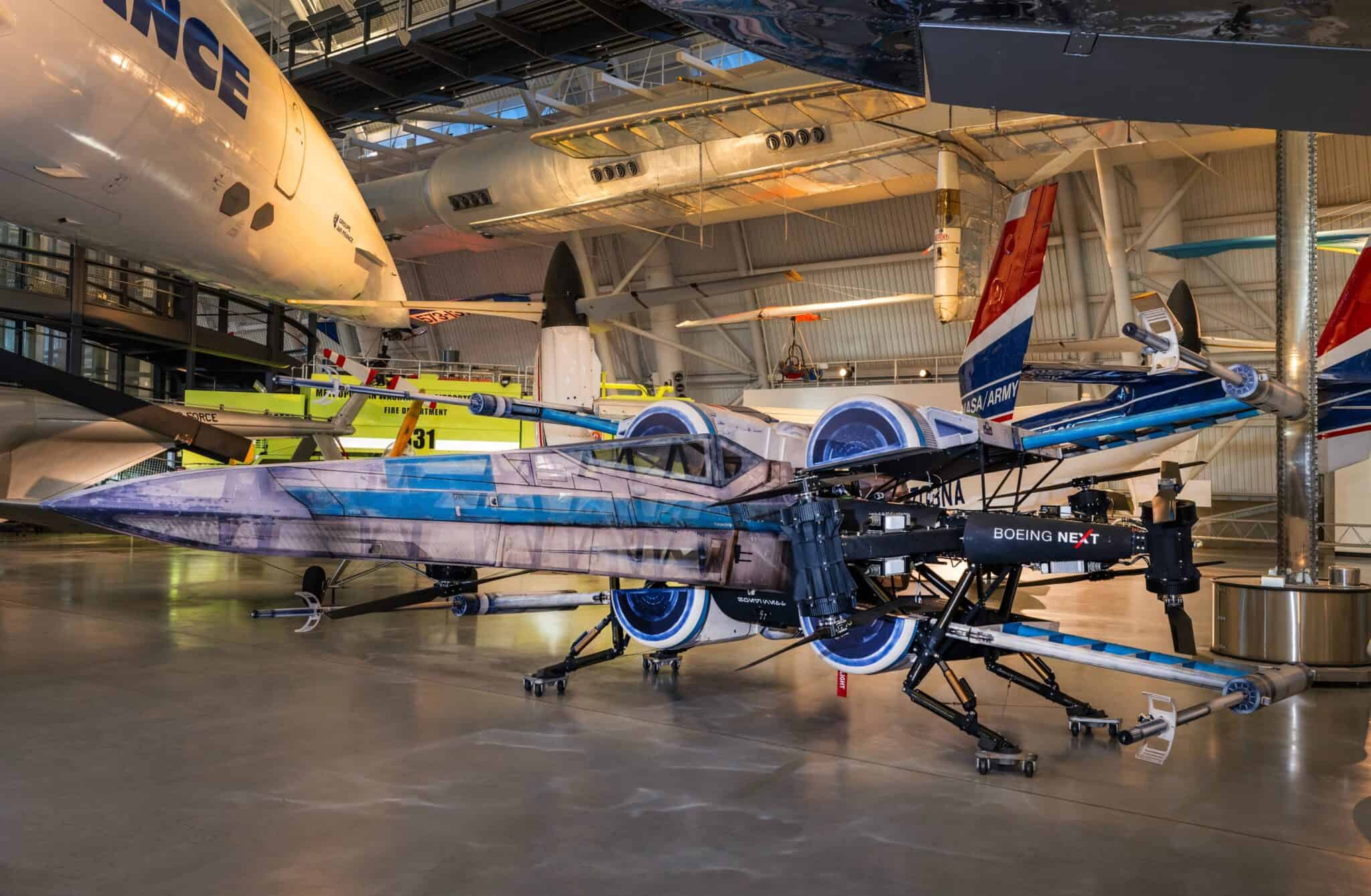 Disney's X-wing From Star Wars Galaxy's Edge Now On Display At National 