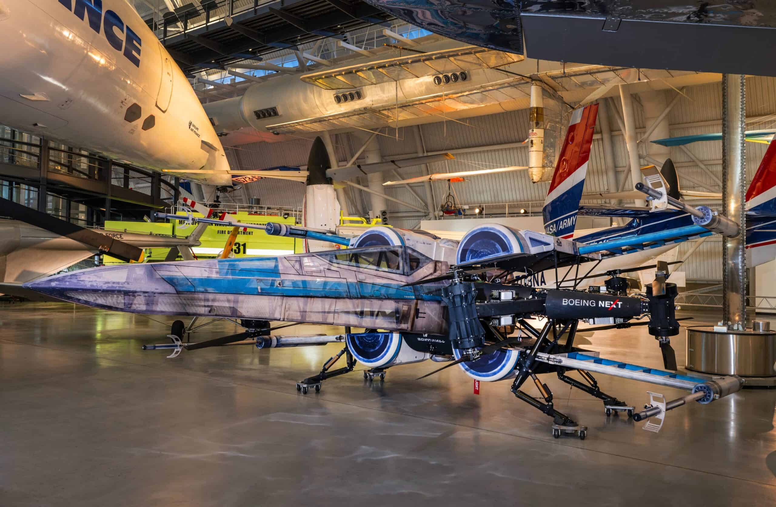 Disney's X-Wing from Star Wars Galaxy's Edge now on display at National ...