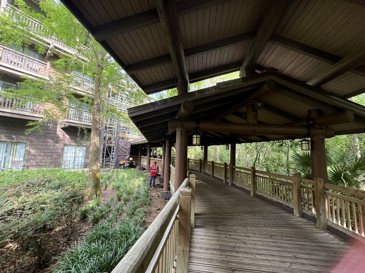 Construction is underway over at Disney’s Wilderness Lodge – Boulder Ridge