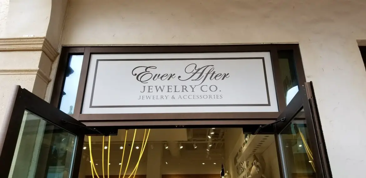 Ever After Jewelry Co. Temporarily Closed at Disney Springs