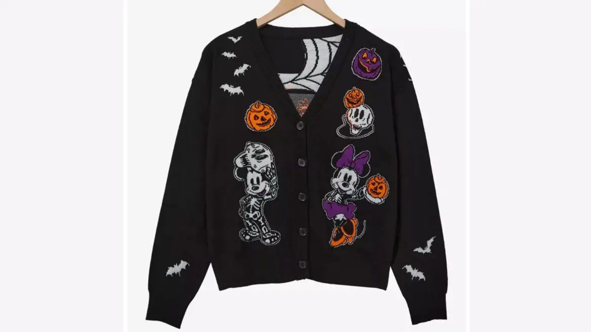 Light Up the Night with the Mickey Mouse and Friends Halloween Glow Cardigan!