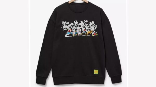 Mickey and Friends Ghosts Glow-in-the-Dark Sweatshirt