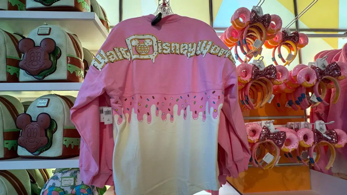 Donut Worry, Be Happy! The Mickey Mouse Donut Spirit Jersey Arrives at Walt Disney World!