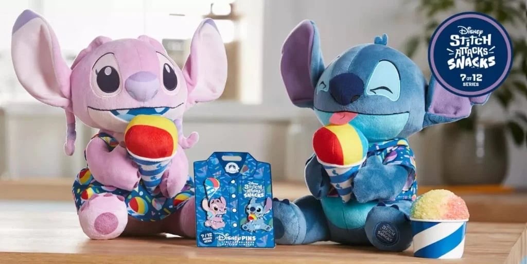 Get Chilled with the Stitch Attacks Snacks Shaved Ice Collection Coming Soon!