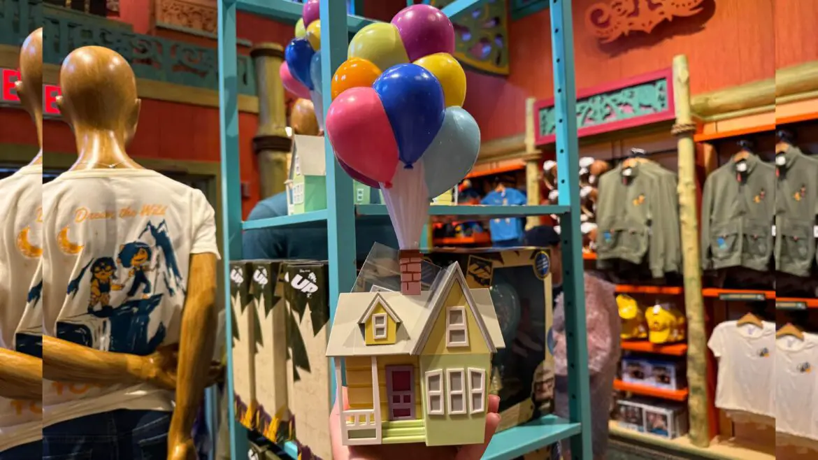 Paradise Found! Light Up Your Room with the Adorable Up House Tabletop Lamp at Animal Kingdom!