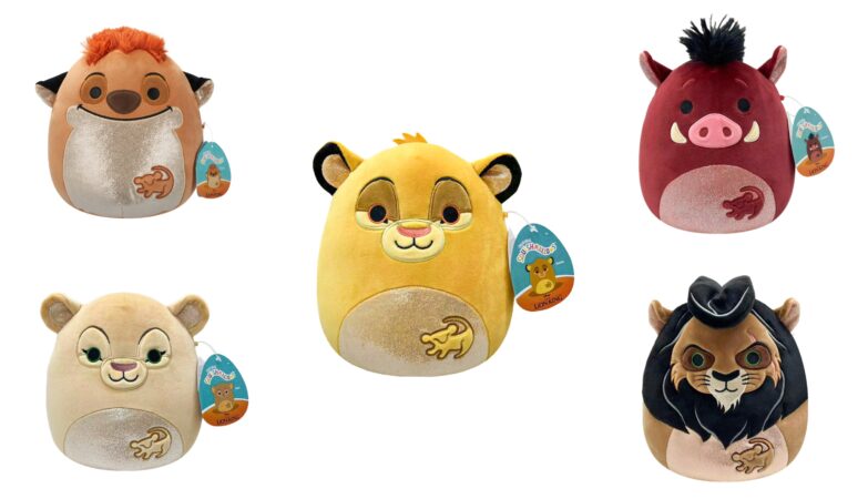 Lion King 30th Anniversary Squishmallows Collection
