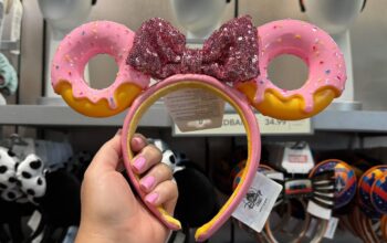 Minnie Mouse Donut Ear Headband