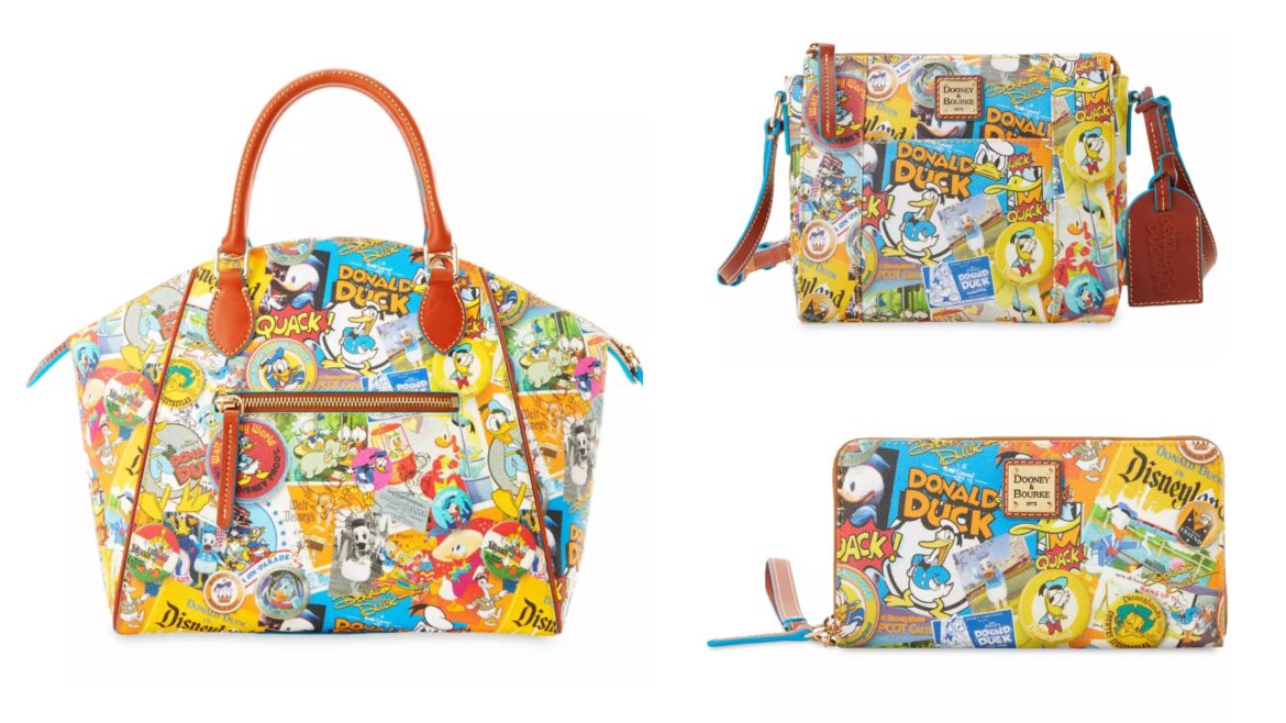 Quack Up With Style! The New Donald Duck 90th Anniversary Dooney and Bourke Collection Arrives at The Disney Store!