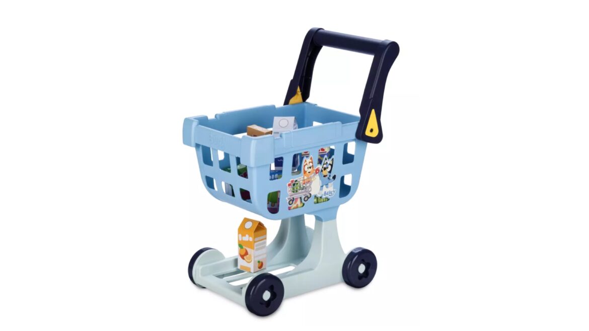 Grab Your Shopping List, Bluey Shopping Cart Has Arrived at Disney Store!