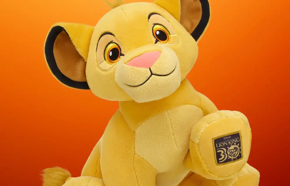 Hakuna Matata with this Lion King 30th Anniversary Simba Plush from Build-A-Bear!