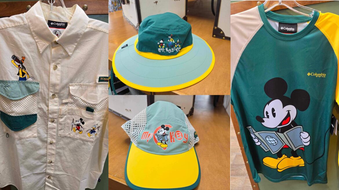 Mickey Goes Global: Gear Up for Adventure with the New Mickey and Co Columbia Collection at Epcot!