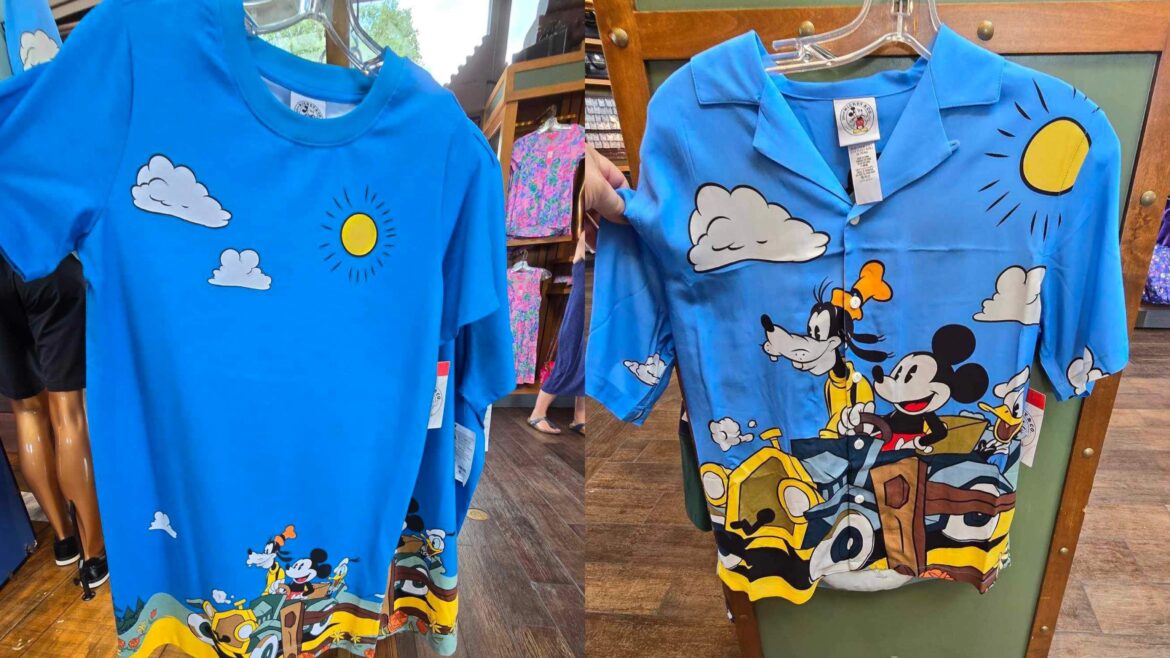 Gear Up for Summer Fun with These Mickey and Friends Shirts at Epcot!