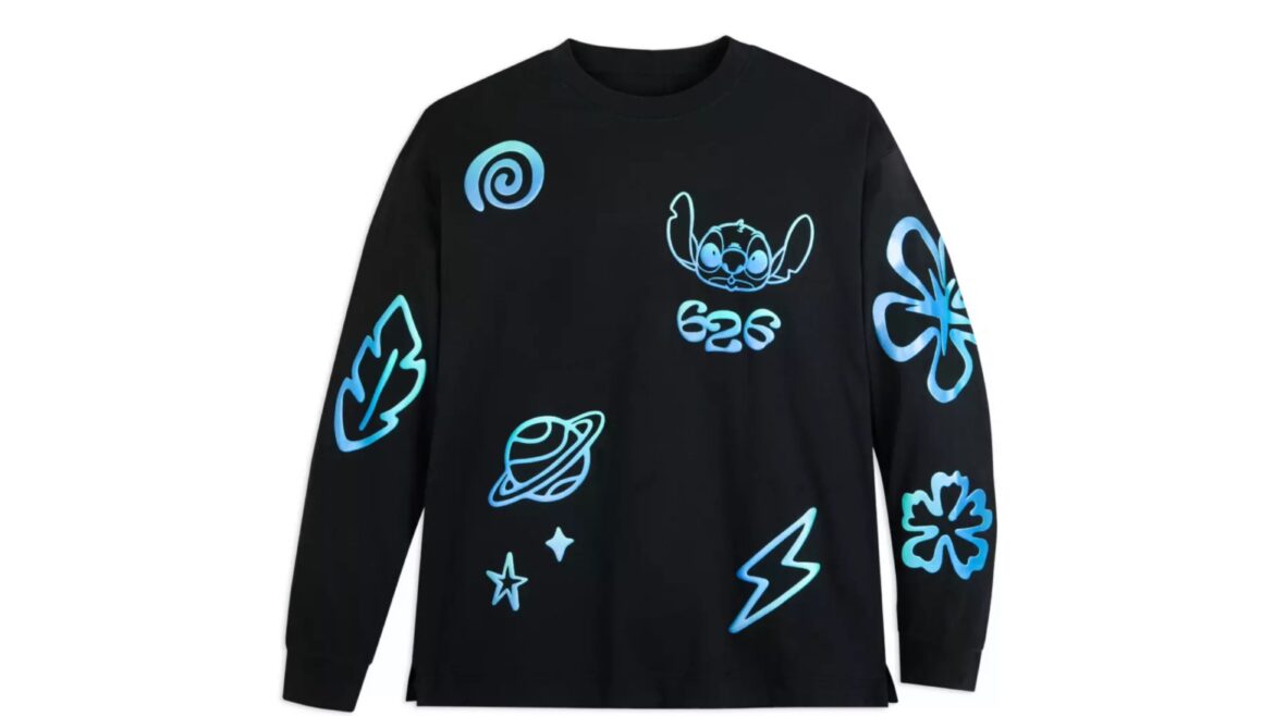 Mischief Never Looked So Cozy: Stitch 626 Long Sleeve T-Shirt Now on Sale at Disney Store!