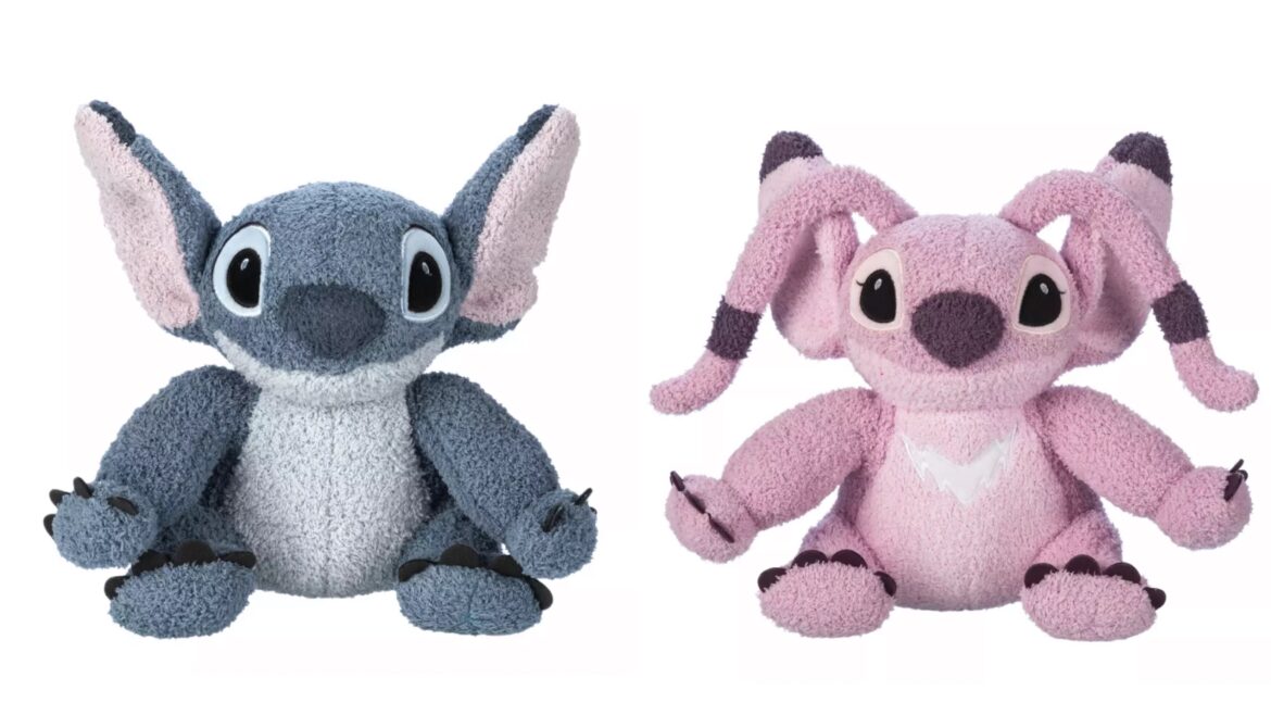 Cuddle Up with Stitch and Angel in Barefoot Dreams CozyChic Plush!
