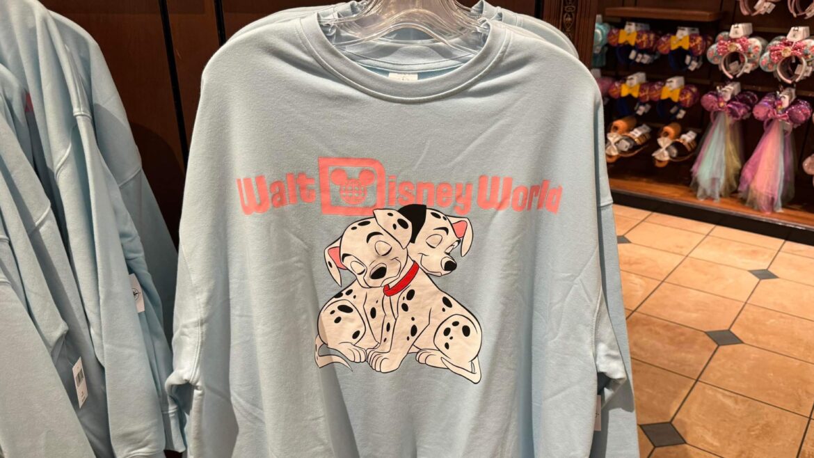 Snuggle Up With This Adorable 101 Dalmatians Walt Disney World Sweatshirt!