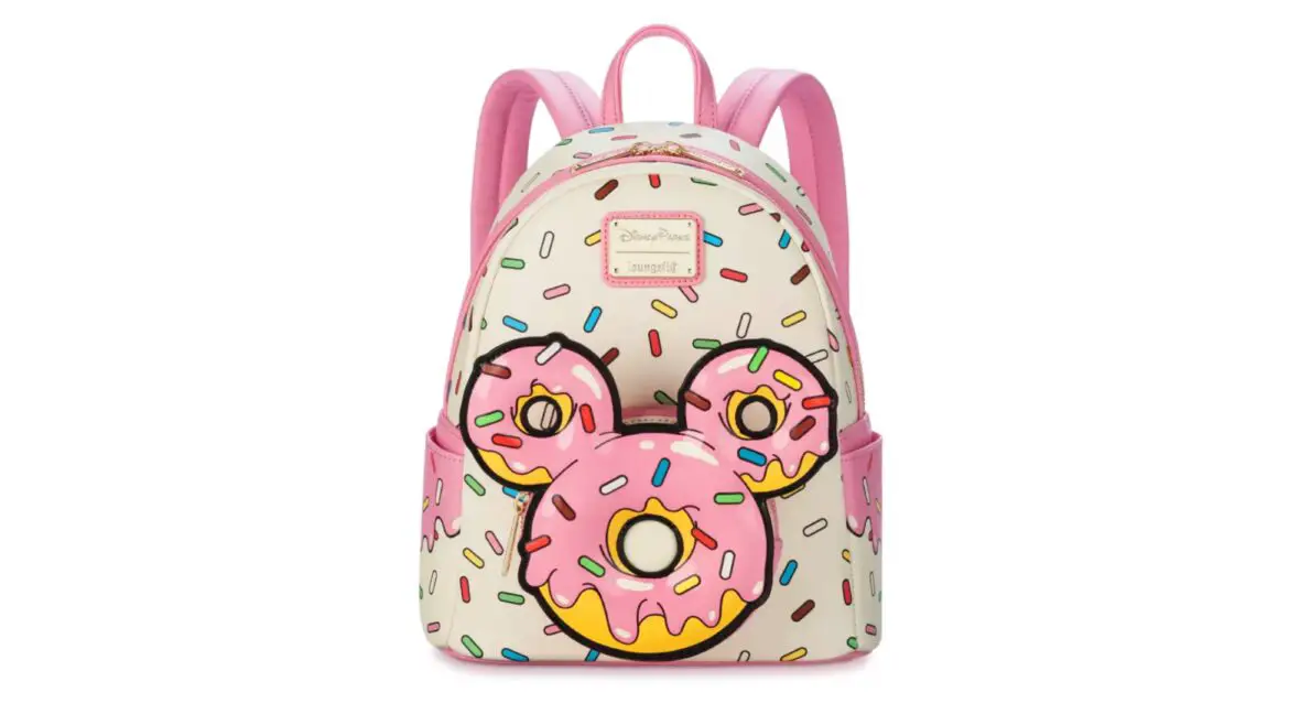 Sweeten Your Style with the Adorable Mickey Mouse Donut Loungefly Backpack!