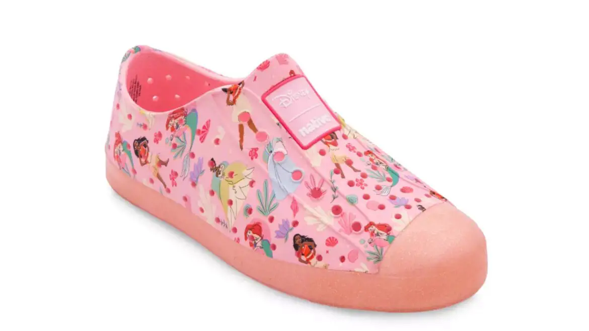 Fit for Royalty: Kids’ Disney Princess Shoes by Native at the Disney Store!