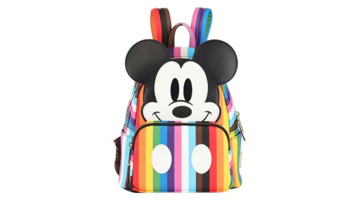 Celebrate Pride in Style with the Mickey Mouse Disney Loungefly Backpack!