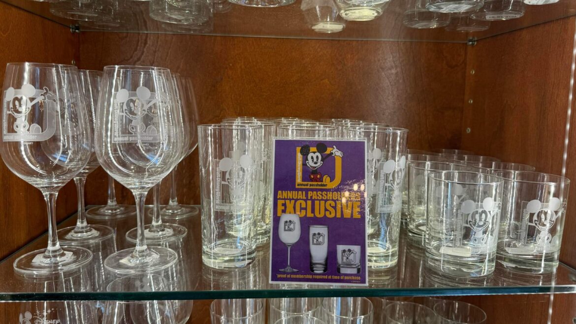 Raise a Glass to the Magic! Disney Annual Passholder Exclusive Arribas Brothers Drinkware Available at Crystal Arts!