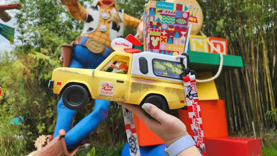 Pizza Planet Truck Popcorn Bucket Arrives at Disney’s Hollywood Studios