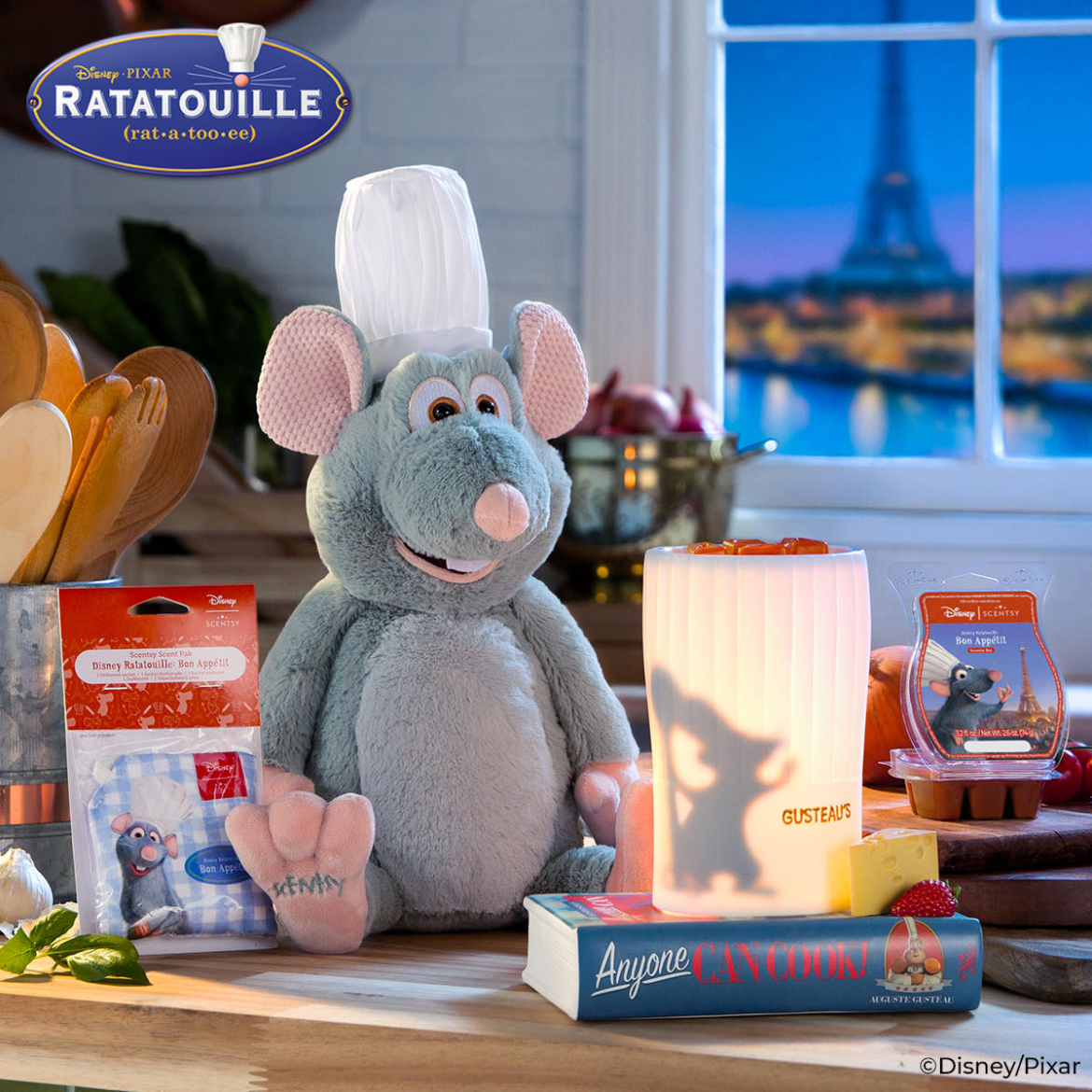 New Disney and Pixar Ratatouille Collection from Scentsy is a recipe for fun!