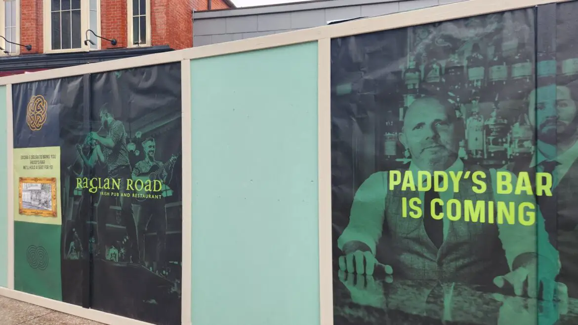 Walls Up Around Raglan Road as Work Begins on Paddy’s Bar