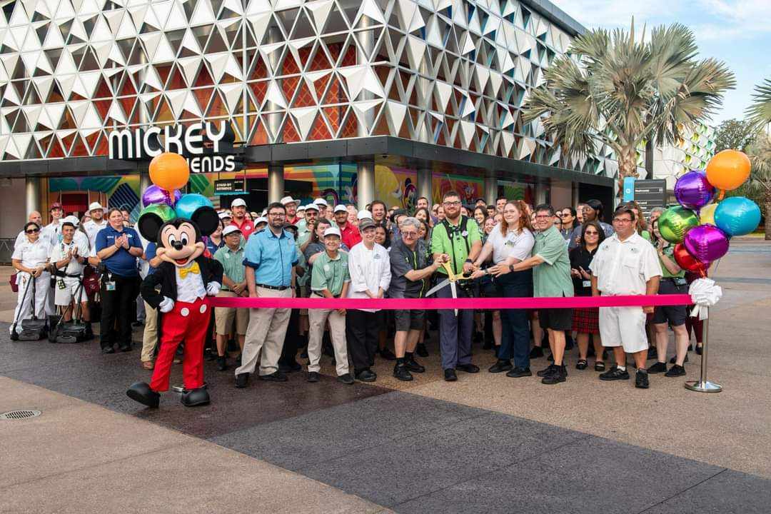 Disney Cast Members Celebrate the Opening of Communicore Hall & Plaza