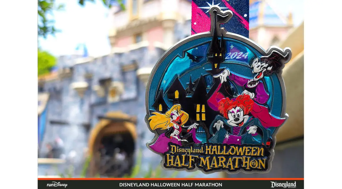 First Look at the 2024 Disneyland Halloween Half Marathon Medals