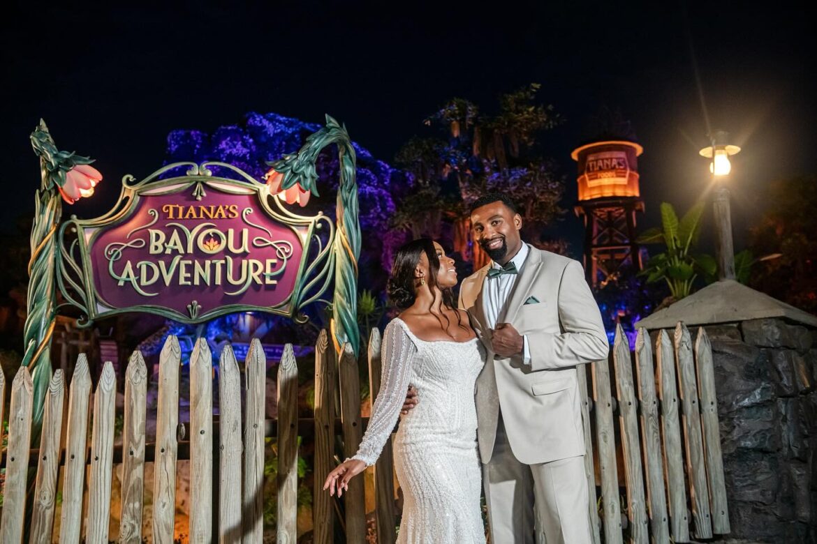 Disney Weddings Unveils Dreamy New Portrait Location: Tiana’s Bayou Adventure!