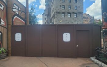 Construction-Walls-Go-Up-at-the-Canada-Pavilion-in-EPCOT-1