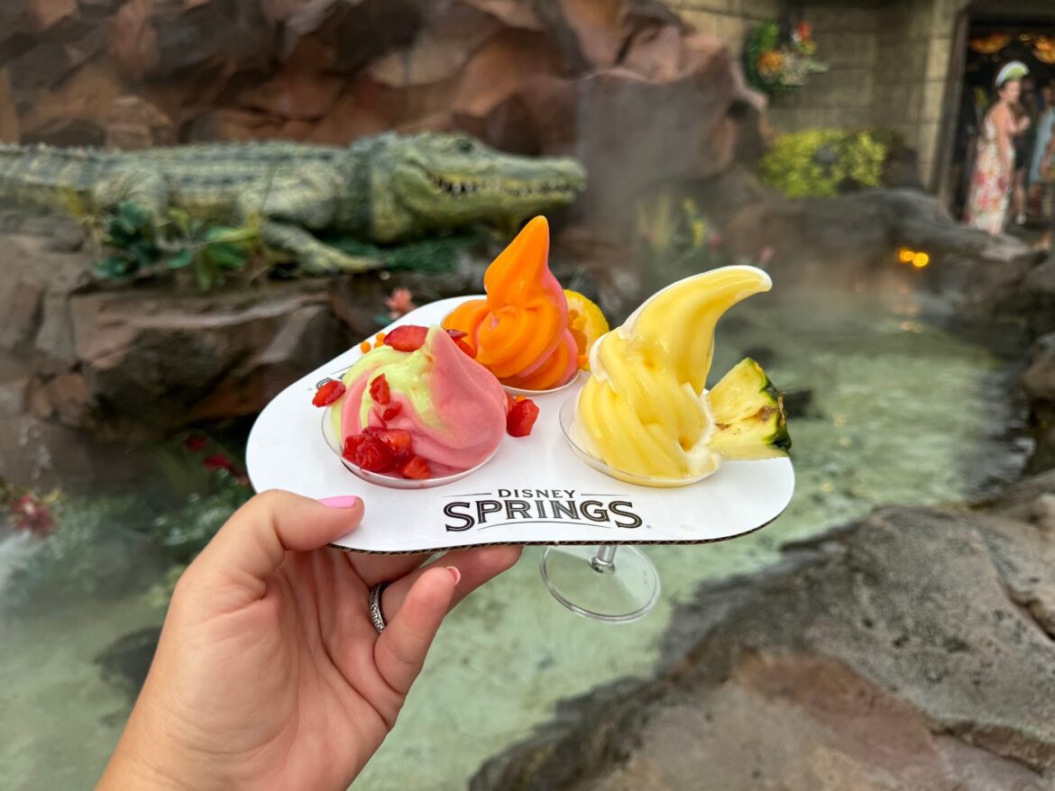 Disney Celebrates DOLE Whip Day with Yummy Dole Whip Sampler in Disney Springs