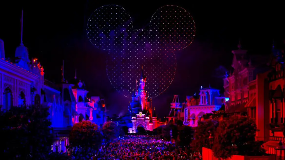 Disneyland Paris Soars into Record Books with Dazzling Bastille Day Drone Show