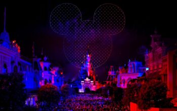 Disneyland-Paris-Soars-into-Record-Books-with-Dazzling-Bastille-Day-Drone-Show