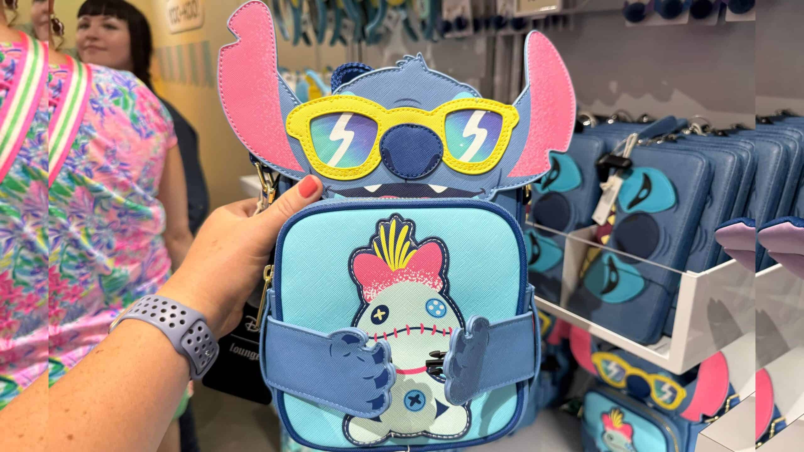 NEW Loungefly X Disney Stitch Beach Day Crossbody selling Bag