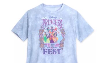 Disney Princess Fest Tie-Dye T-Shirt