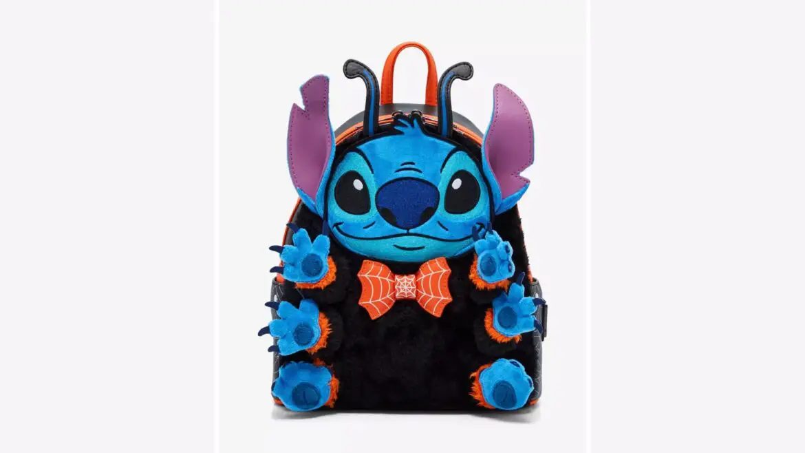 Swing into Spooky Season with the Stitch Spider Costume Backpack!